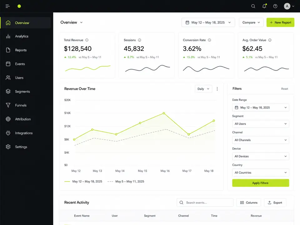 科技极简 Web UI 页面封面